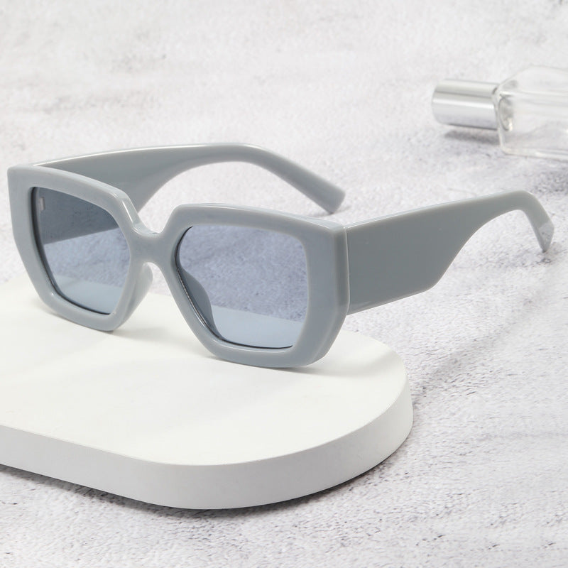 Wholesale PC Irregular Big Frame Sunscreen Sunglasses